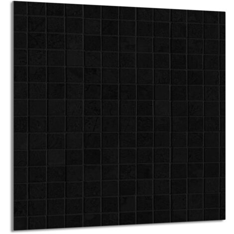 PANEL DE VIDRIO PARA COCINA 60x65 Negro
