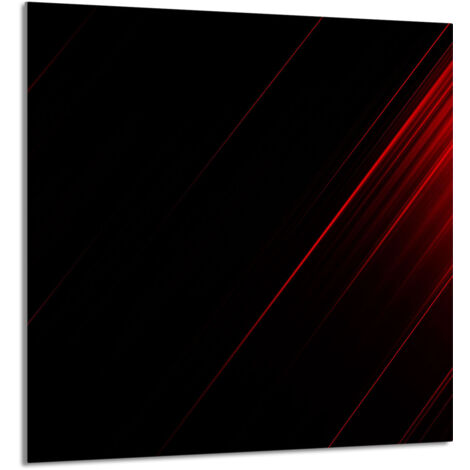 PANEL DE VIDRIO PARA COCINA 60x65 Negro