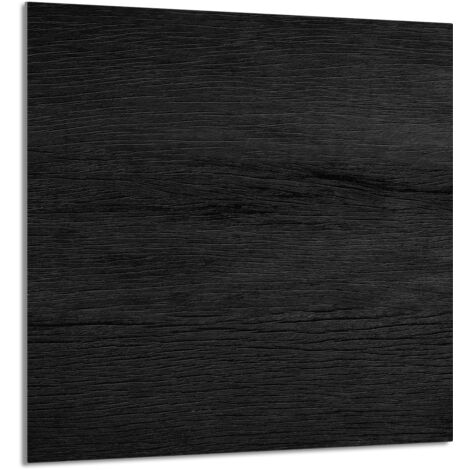 PANEL DE VIDRIO PARA COCINA 60x65 Negro