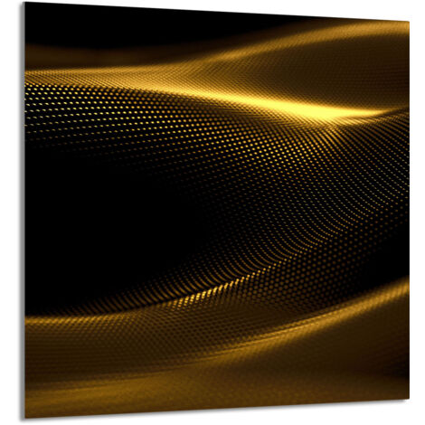 PANEL DE VIDRIO PARA COCINA 60x65 Oro