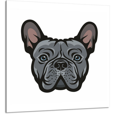 PANEL DE VIDRIO PARA COCINA 60x65 Perro