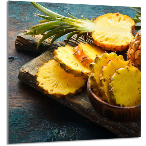 PANEL DE VIDRIO PARA COCINA 60x65 Piña