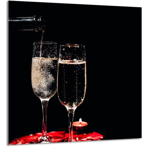 PANEL DE VIDRIO PARA COCINA 60x65 Vino