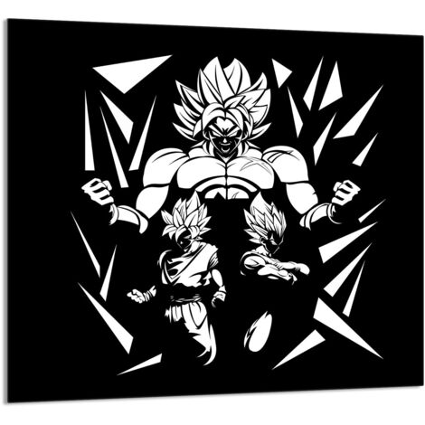 PANEL DE VIDRIO PARA COCINA 65x60 Anime