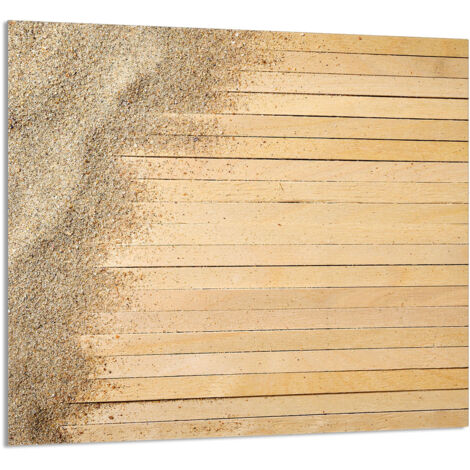 PANEL DE VIDRIO PARA COCINA 65x60 Arena