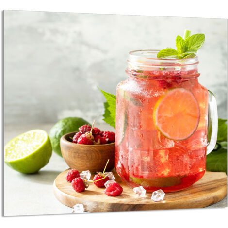 PANEL DE VIDRIO PARA COCINA 65x60 Bebida