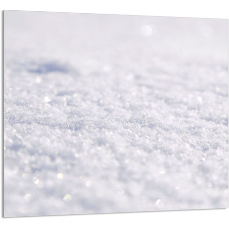 PANEL DE VIDRIO PARA COCINA 65x60 Blanco