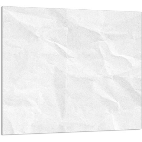 PANEL DE VIDRIO PARA COCINA 65x60 Blanco