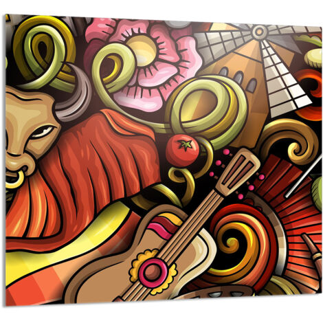PANEL DE VIDRIO PARA COCINA 65x60 Bull
