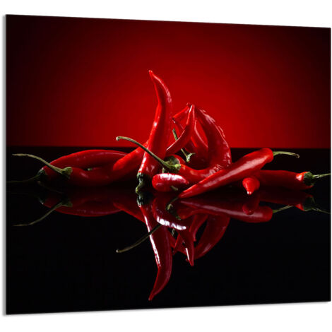 PANEL DE VIDRIO PARA COCINA 65x60 Chilli