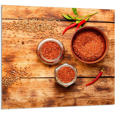 PANEL DE VIDRIO PARA COCINA 65x60 Chilli
