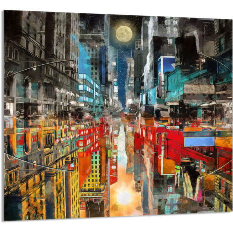 PANEL DE VIDRIO PARA COCINA 65x60 City
