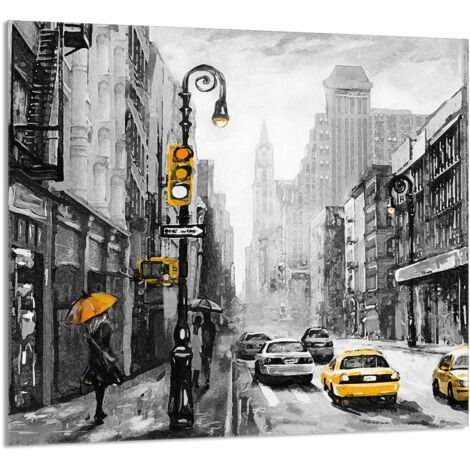 PANEL DE VIDRIO PARA COCINA 65x60 City