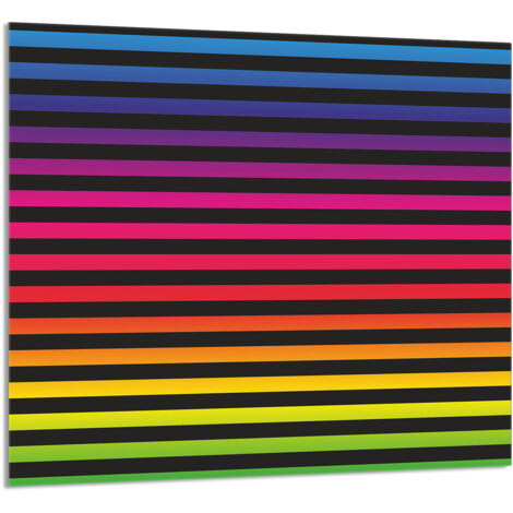 PANEL DE VIDRIO PARA COCINA 65x60 Colorido