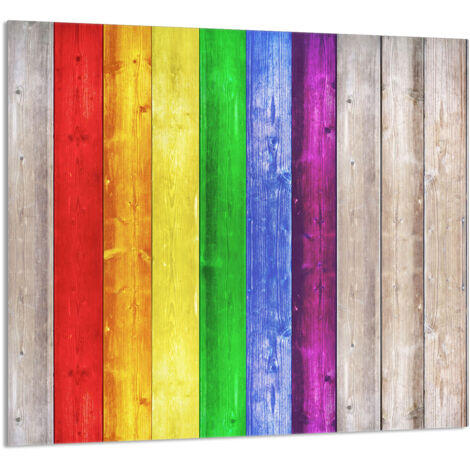 PANEL DE VIDRIO PARA COCINA 65x60 Colorido