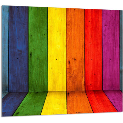 PANEL DE VIDRIO PARA COCINA 65x60 Colorido