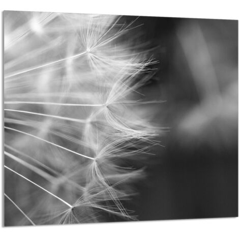 PANEL DE VIDRIO PARA COCINA 65x60 Flor