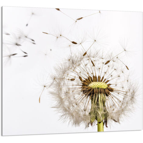 PANEL DE VIDRIO PARA COCINA 65x60 Flor