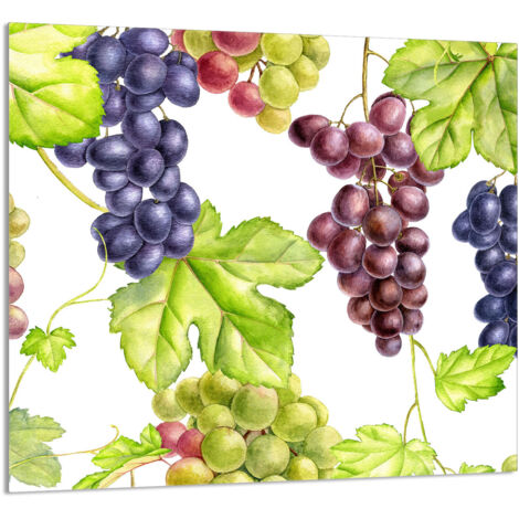 PANEL DE VIDRIO PARA COCINA 65x60 Fruta