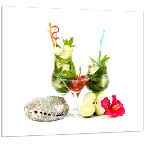 PANEL DE VIDRIO PARA COCINA 65x60 Fruta