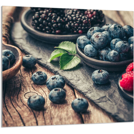 PANEL DE VIDRIO PARA COCINA 65x60 Fruta