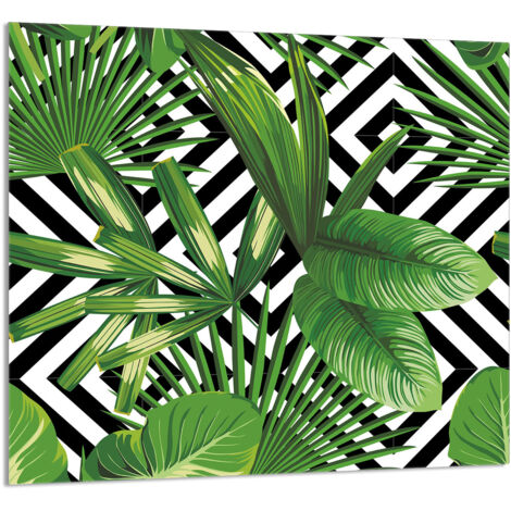 PANEL DE VIDRIO PARA COCINA 65x60 Hojas
