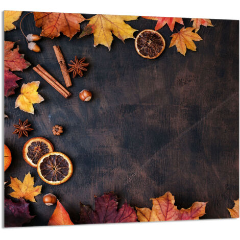 PANEL DE VIDRIO PARA COCINA 65x60 Hojas
