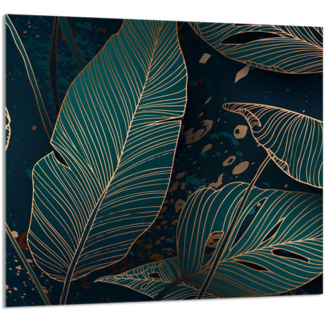 PANEL DE VIDRIO PARA COCINA 65x60 Hojas