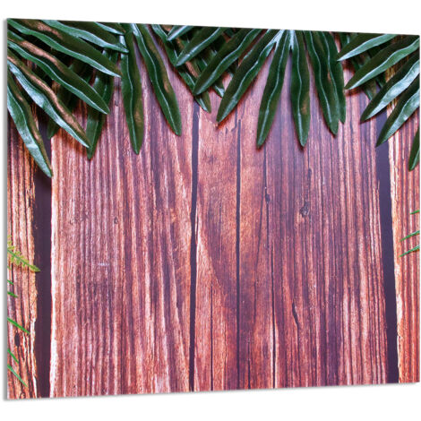 PANEL DE VIDRIO PARA COCINA 65x60 Hojas