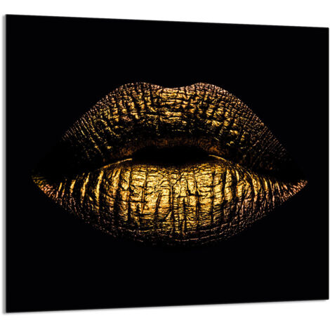 PANEL DE VIDRIO PARA COCINA 65x60 Labios