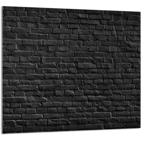 PANEL DE VIDRIO PARA COCINA 65x60 Ladrillo