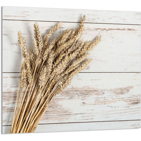 PANEL DE VIDRIO PARA COCINA 65x60 Madera