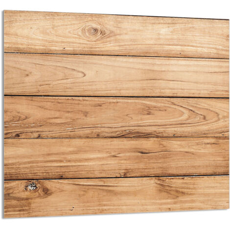 PANEL DE VIDRIO PARA COCINA 65x60 Madera