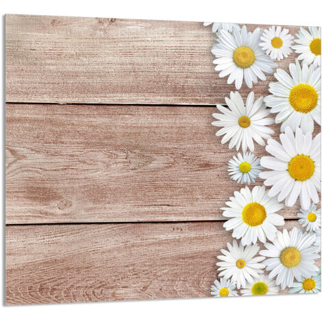 PANEL DE VIDRIO PARA COCINA 65x60 Madera