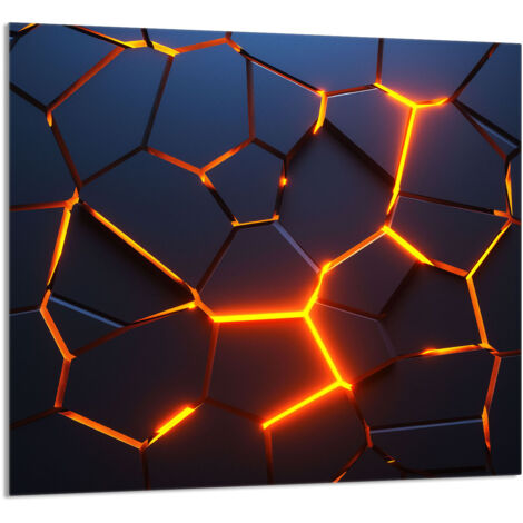 PANEL DE VIDRIO PARA COCINA 65x60 Magma
