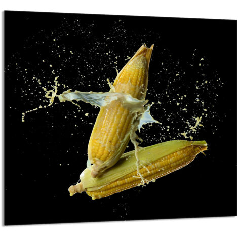 PANEL DE VIDRIO PARA COCINA 65x60 Maíz