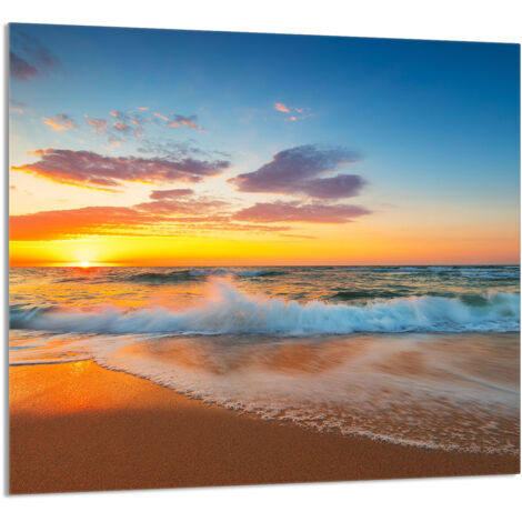 PANEL DE VIDRIO PARA COCINA 65x60 Mar