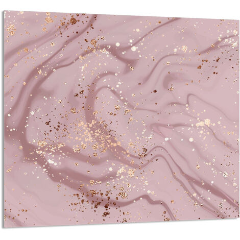PANEL DE VIDRIO PARA COCINA 65x60 Mármol