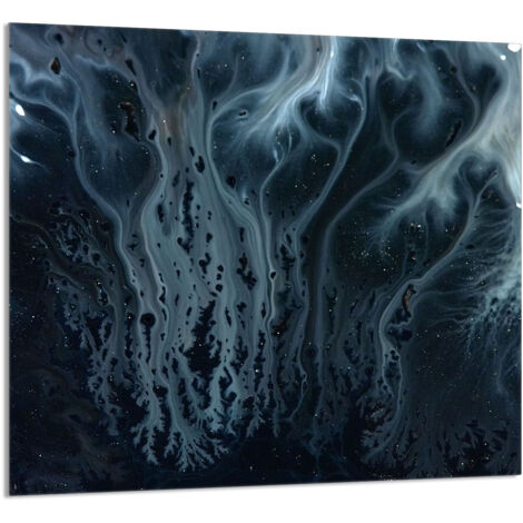 PANEL DE VIDRIO PARA COCINA 65x60 Mármol