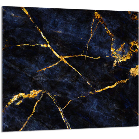 PANEL DE VIDRIO PARA COCINA 65x60 Mármol