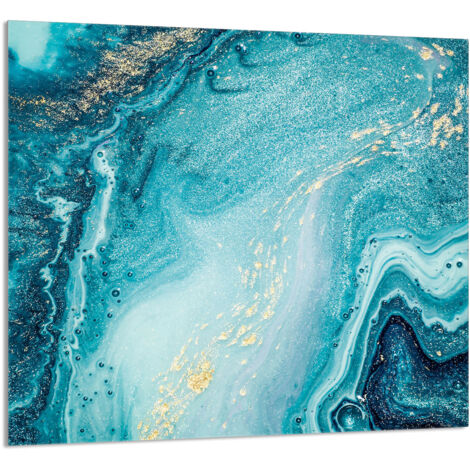 PANEL DE VIDRIO PARA COCINA 65x60 Mármol