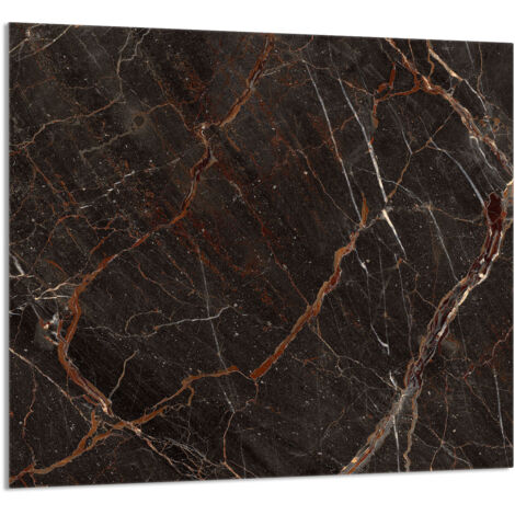 PANEL DE VIDRIO PARA COCINA 65x60 Mármol
