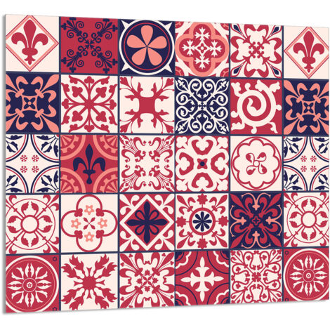 PANEL DE VIDRIO PARA COCINA 65x60 Mosaico