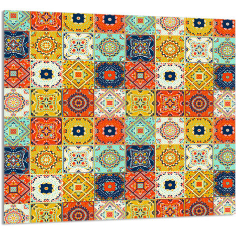 PANEL DE VIDRIO PARA COCINA 65x60 Mosaico