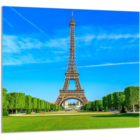PANEL DE VIDRIO PARA COCINA 65x60 París