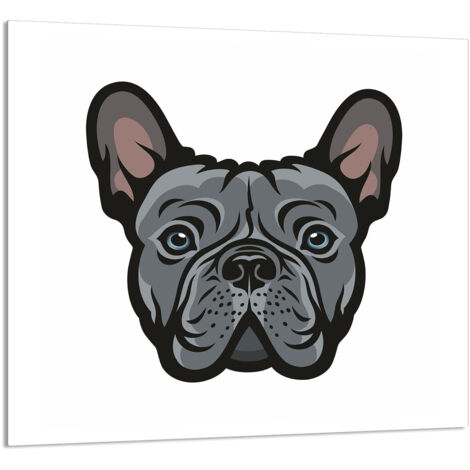 PANEL DE VIDRIO PARA COCINA 65x60 Perro