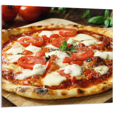 PANEL DE VIDRIO PARA COCINA 65x60 Pizza