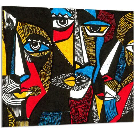 PANEL DE VIDRIO PARA COCINA 65x60 Pop Art