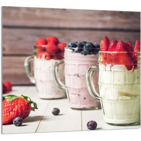 PANEL DE VIDRIO PARA COCINA 65x60 Postre