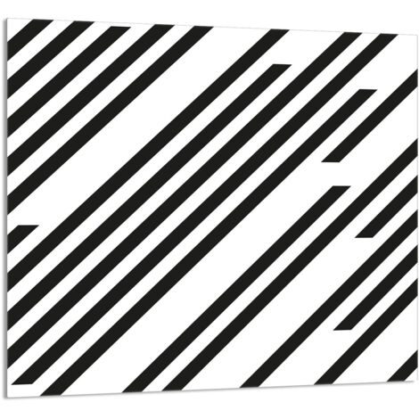 PANEL DE VIDRIO PARA COCINA 65x60 Rayas